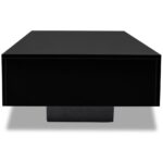 Table basse noir brillant – Image 2