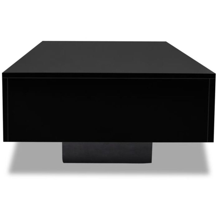 Table basse noir brillant – Image 2