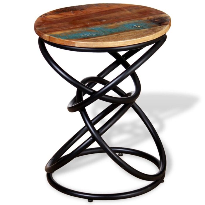 VXL8718475531005_a_en_hd_1.jpg Table d'appoint Bois de récupération massif – Image 1