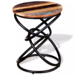 Table d'appoint Bois de récupération massif – Image 3