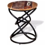 Table d'appoint Bois de récupération massif – Image 4