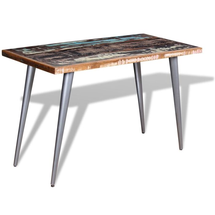 Table à manger Bois de récupération 120x60x76 cm – Image 2