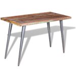 Table à manger Bois de récupération 120x60x76 cm – Image 4