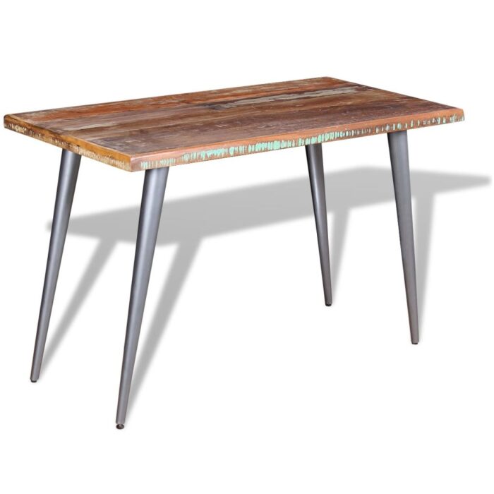 Table à manger Bois de récupération 120x60x76 cm – Image 4