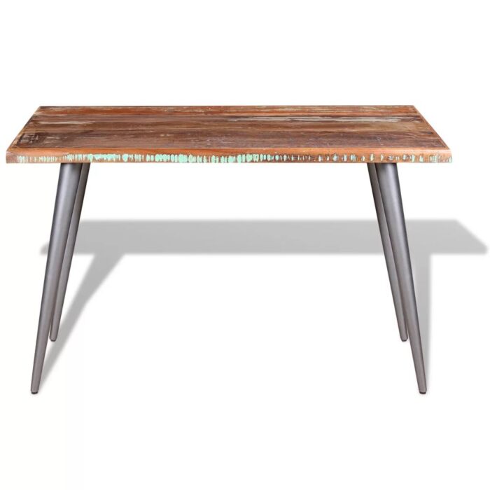 Table à manger Bois de récupération 120x60x76 cm – Image 5