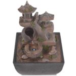 Fontaine d'intérieur avec lampe LED Polyrésine – Image 3