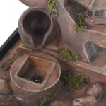 Fontaine d'intérieur avec lampe LED Polyrésine – Image 4