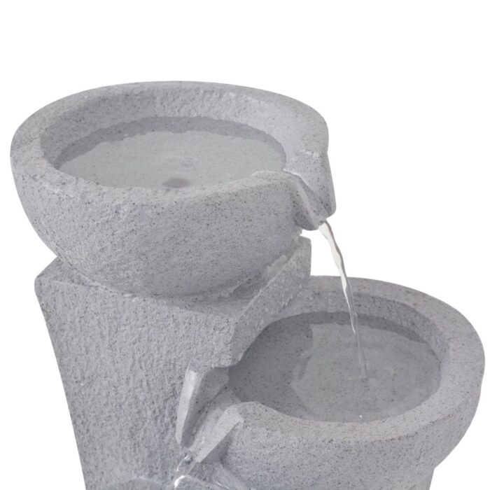 Fontaine d'intérieur avec lampe LED Polyrésine – Image 3