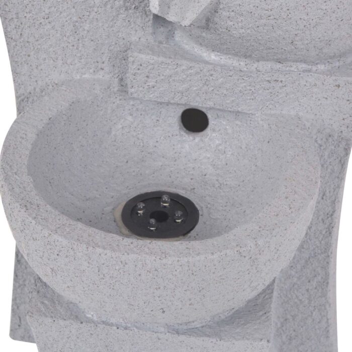 Fontaine d'intérieur avec lampe LED Polyrésine – Image 4