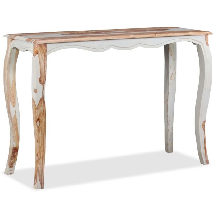 Table console Bois massif 110x40x76 cm – Image 4