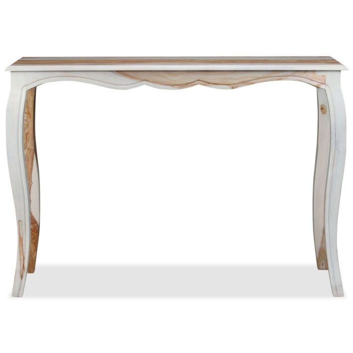 Table console Bois massif 110x40x76 cm – Image 5