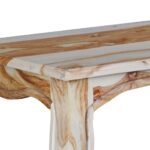 Table console Bois massif 110x40x76 cm – Image 7
