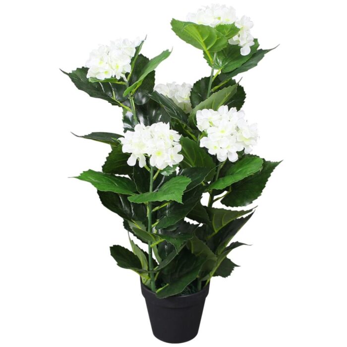 VXL8718475532927_a_en_hd_1.jpg Plante hortensia artificielle avec pot 60 cm Blanc – Image 1
