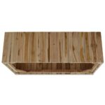 Table basse Teck véritable 90x50x30 cm – Image 5