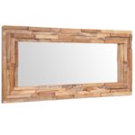 Miroir décoratif Teck 120x60 cm Rectangulaire – Image 2