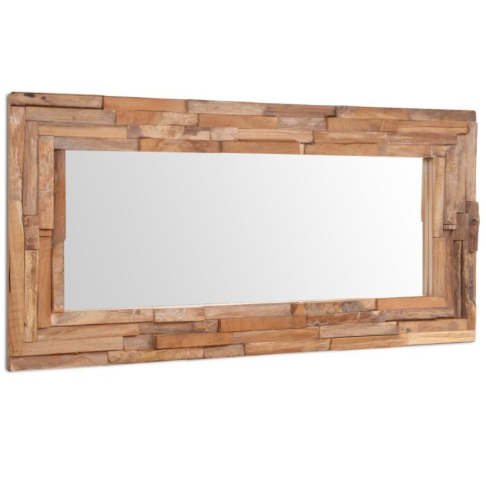 Miroir décoratif Teck 120x60 cm Rectangulaire – Image 3