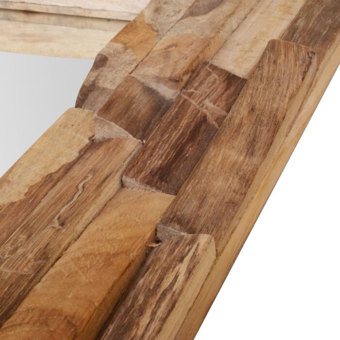 Miroir décoratif Teck 120x60 cm Rectangulaire – Image 6