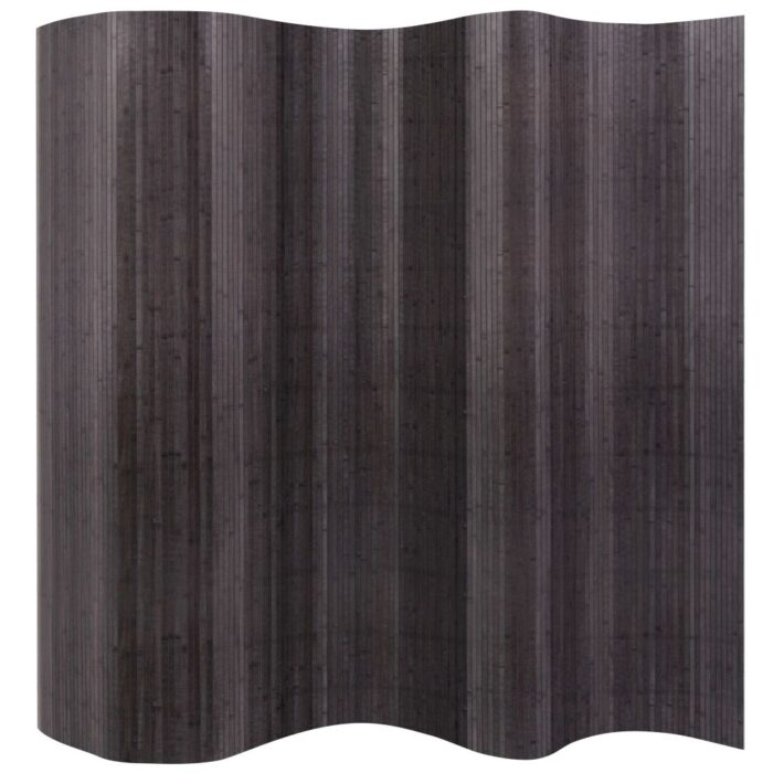 Cloison de séparation Bambou Gris 250 x 165 cm – Image 1