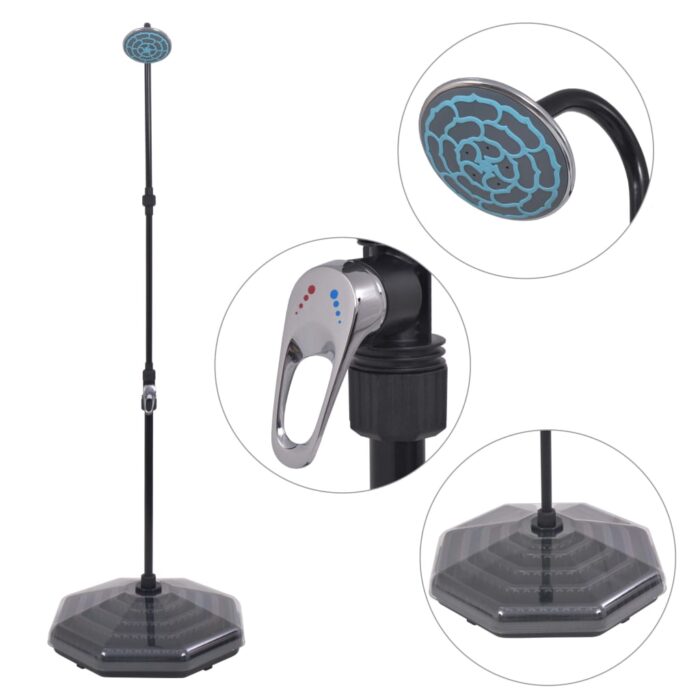 Douche solaire 20 L Aluminium HDPE – Image 1
