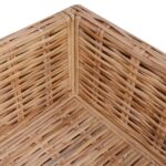 Ensemble de canapés 27 pcs Rotin naturel – Image 7