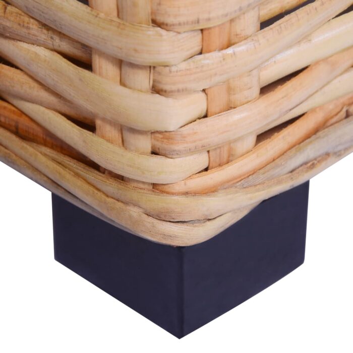 Ensemble de canapés 16 pcs Rotin naturel – Image 7