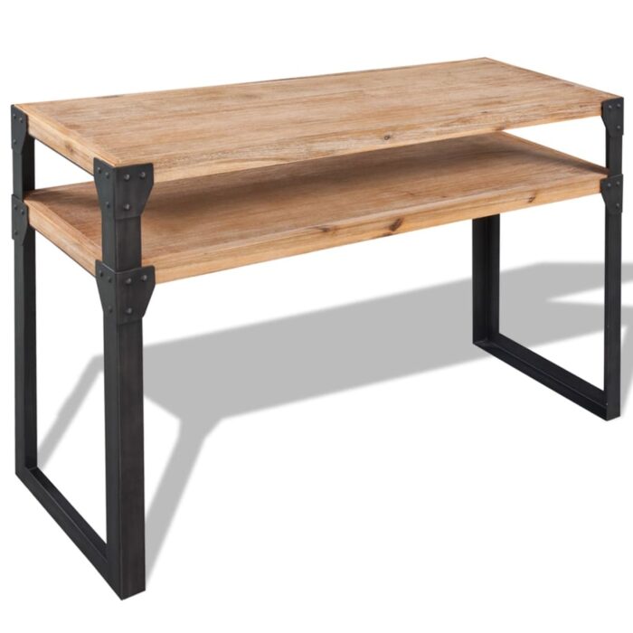 Mobilier de salon 3 pièces Bois d'acacia massif – Image 11