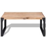 Mobilier de salon 3 pièces Bois d'acacia massif – Image 7