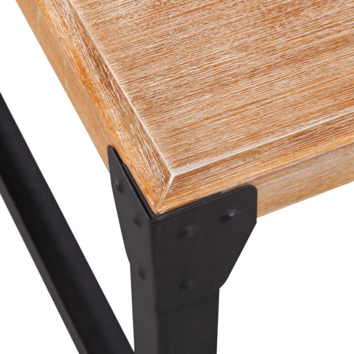 Mobilier de salon 3 pièces Bois d'acacia massif – Image 9