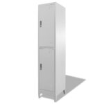 Armoire à casier avec 2 compartiments 38x45x180 cm – Image 2