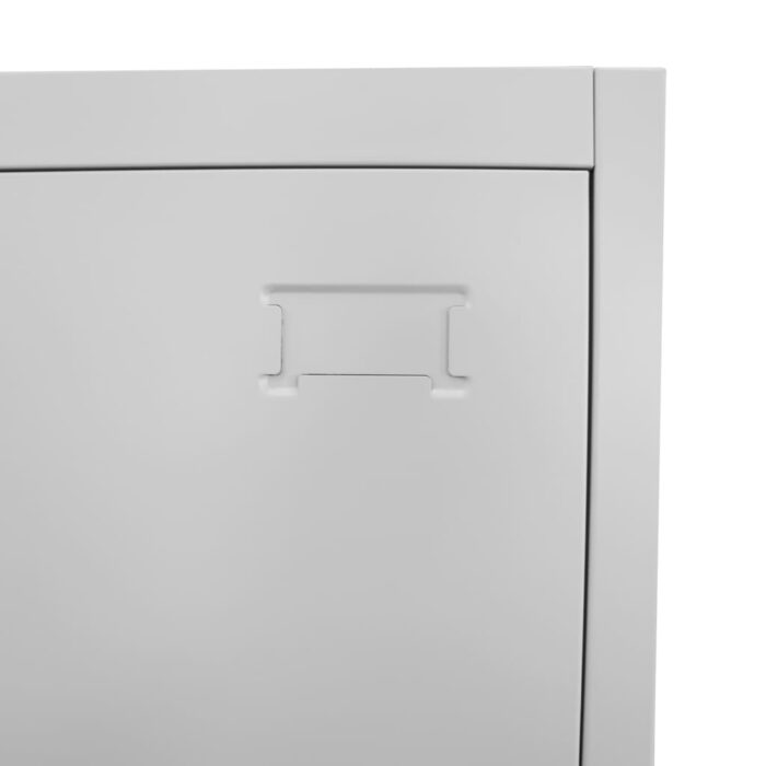 Armoire à casier avec 12 compartiments 90x45x180 cm – Image 4