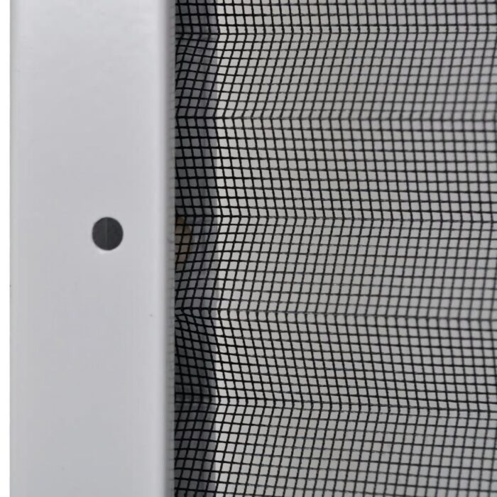 Moustiquaire plissée pour fenêtre Aluminium 80 x 100 cm – Image 4