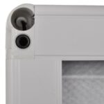 Moustiquaire plissée pour fenêtre et store Aluminium 80 x 100cm – Image 5