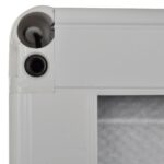 Moustiquaire plissée pour fenêtre et store Aluminium 80 x 120cm – Image 5