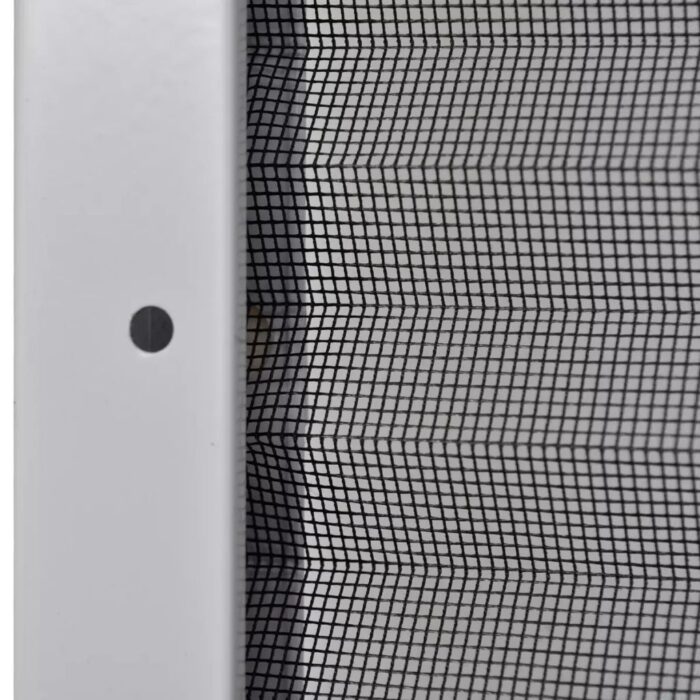 Moustiquaire plissée pour fenêtre et store Aluminium 80 x 120cm – Image 6