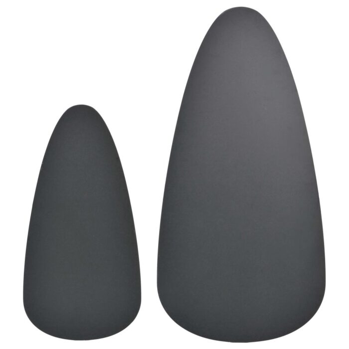 Ensemble de tables basses 2 pcs Bois de pin massif Noir – Image 5