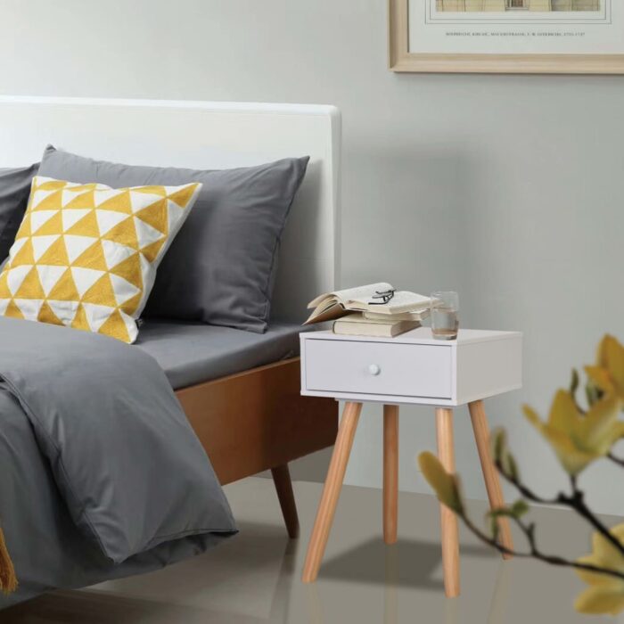 VXL8718475565116_m_en_hd_1.jpg Table de chevet 2 pcs Bois de pin massif 40 x 30 x 61 cm Blanc – Image 1