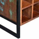 Casier à bouteilles 16 bouteilles Bois massif de récupération – Image 8