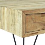 Table basse 80x80x40 cm Teck massif – Image 7