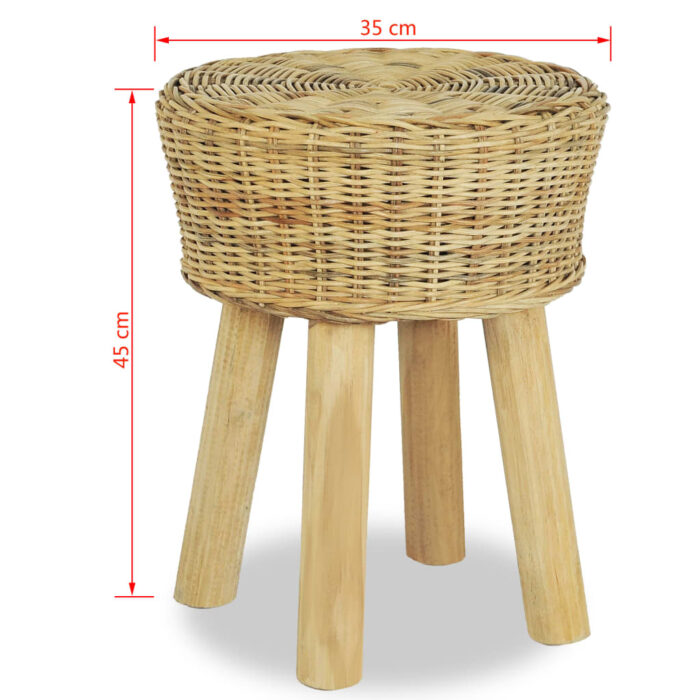 Tabouret de bar Rotin naturel – Image 3