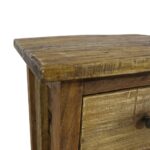 Table de chevet bois massif d'acajou 40x30x51 cm – Image 5