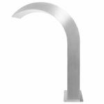 Fontaine d'étang Acier inoxydable 45 x 30 x 65 cm Argenté – Image 2