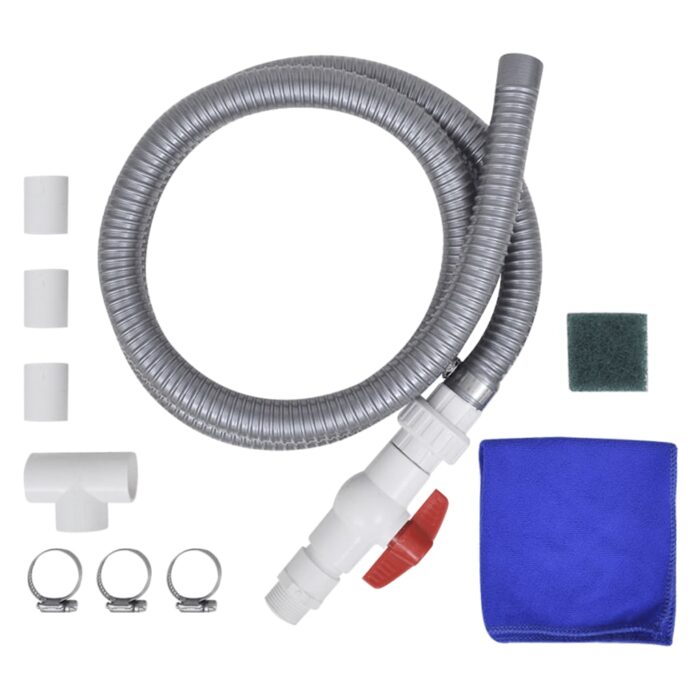 Fontaine d'étang Acier inoxydable 45 x 30 x 65 cm Argenté – Image 6