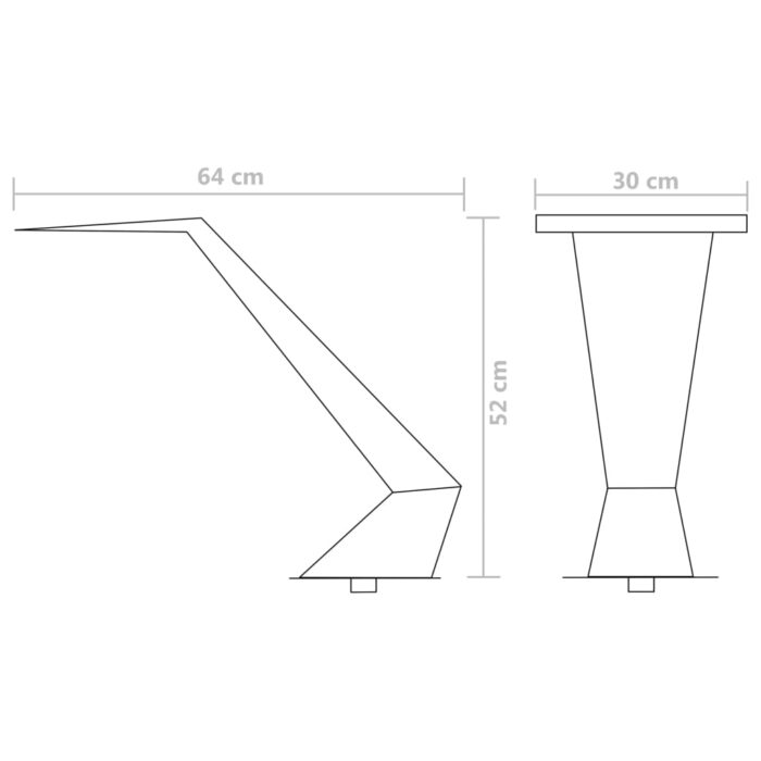 Fontaine d'étang Acier inoxydable 64 x 30 x 52 cm Argenté – Image 6
