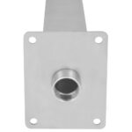 Fontaine d'étang Acier inoxydable 50 x 30 x 90 cm Argenté – Image 3