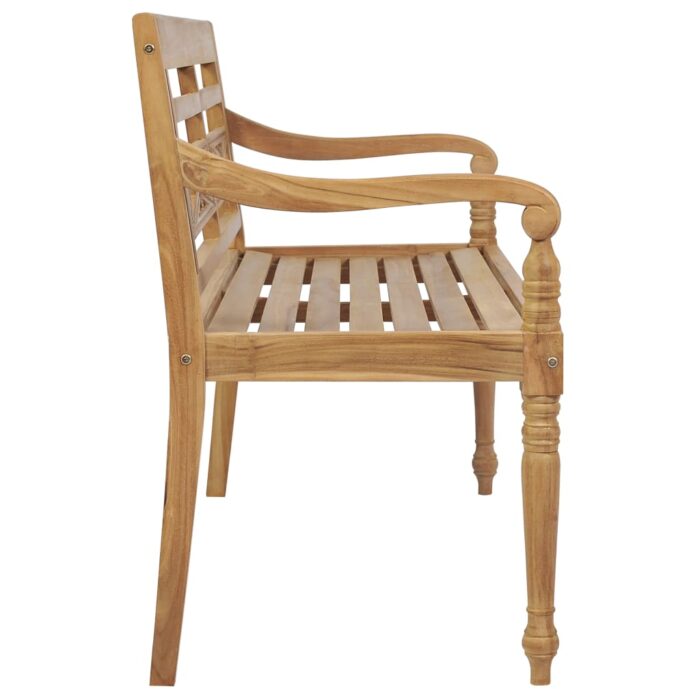 Banc Batavia 120 cm Teck – Image 2