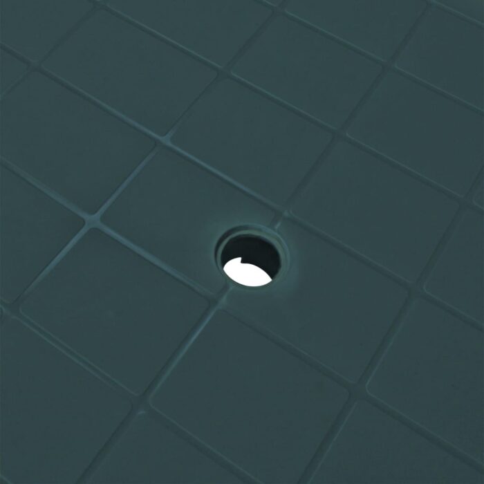 Table de jardin Vert 101 x 68 x 72 cm Plastique – Image 2