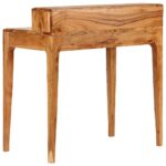 Bureau avec tiroirs Bois massif 88 x 50 x 90 cm – Image 4