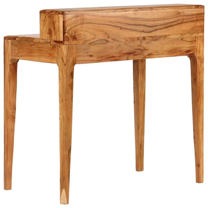 Bureau avec tiroirs Bois massif 88 x 50 x 90 cm – Image 4
