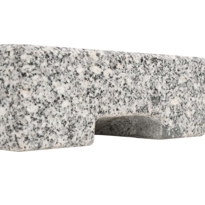 Socle de parasol Granite rectangulaire 25 kg – Image 4