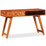 Table d'écriture Bois massif de Sesham 118 x 50 x 76 cm – Image 6